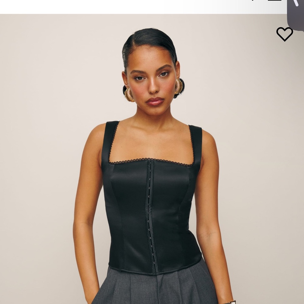Reformation Tagliatelle Silk Top